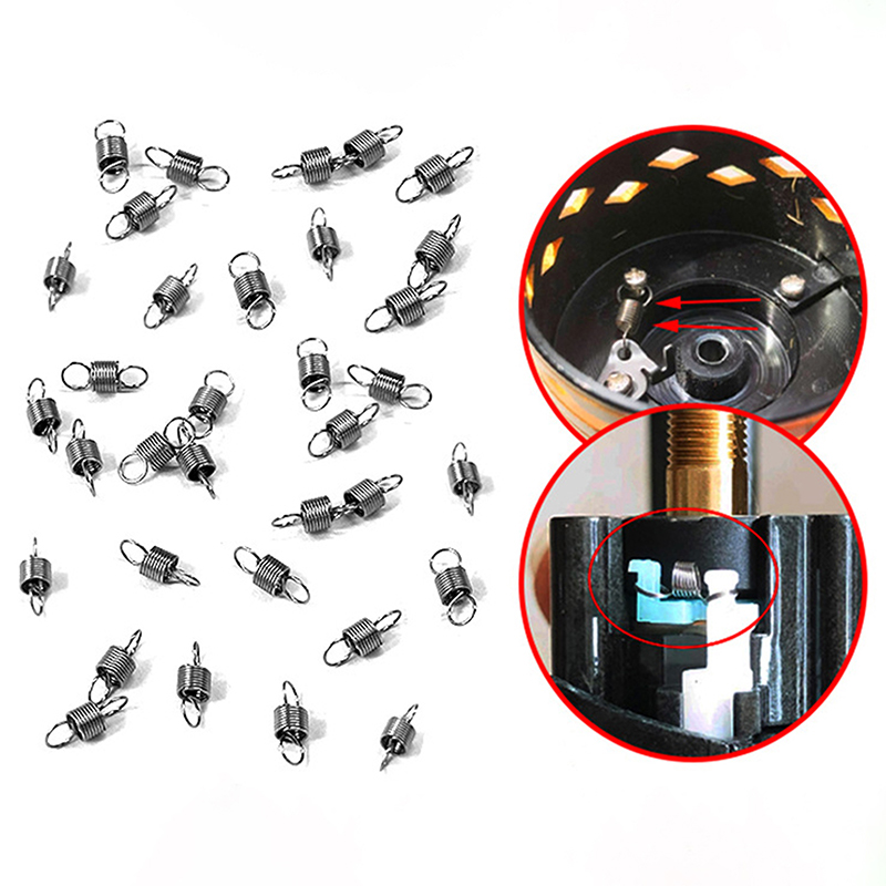 Novo Kit com 10 Peças: Mola de - Fly Reel avaliação e preço