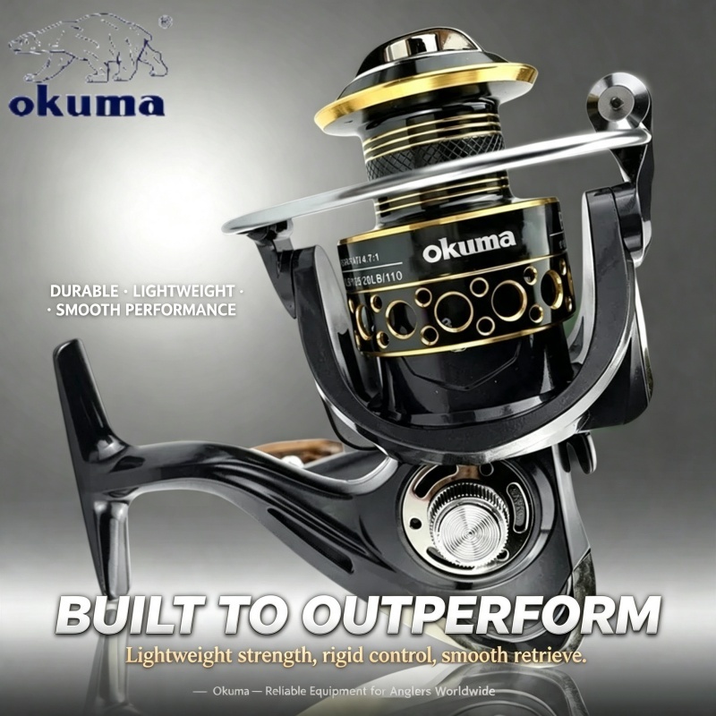 Carretilha de Pesca OKUMA, Car - Ice Fishing Reel avaliação e preço